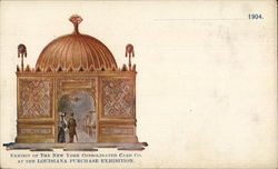 The New York Consolidated Card Co. Exhibit 1904 St. Louis Worlds Fair Postcard Postcard Postcard