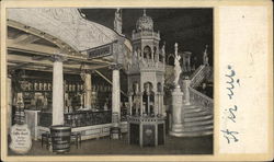 Moorish Coffee Booth Acker Quality Shop Postcard