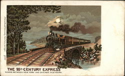 The 20th Century Express Advertising Postcard Postcard Postcard