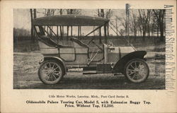 Oldsmobile Palace Touring Car, Model S Cars Postcard Postcard Postcard