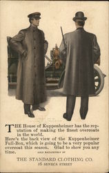 The Standard Clothing Co.-Kuppenheimer Full-Box Coat Advertising Postcard Postcard Postcard