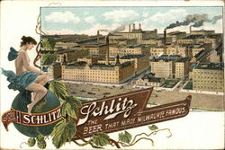 Schlitz Brewery Postcard