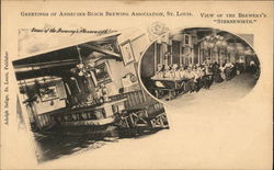 Anheuser-Busch Brewery - Sternewirth Postcard