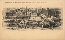 Anheuser-Busch - Brewery St. Louis, MO Postcard Postcard Postcard