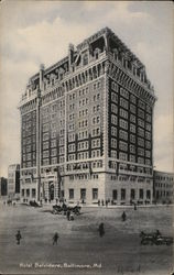 Hotel Belvidere Postcard