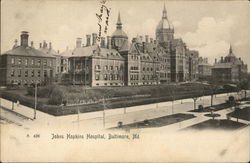 Johns Hopkins Hospital Postcard