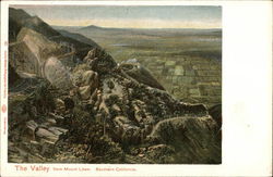 The Valley from Mount Lowe Postcard