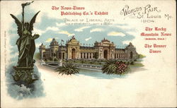 Palace of Liberal Arts 1904 St. Louis Worlds Fair Postcard Postcard Postcard