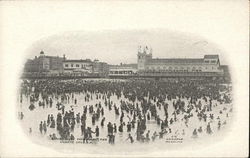 Bathing Scene from Young's Pier Atlantic City, NJ Postcard Postcard Postcard