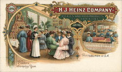 H. J. Heinz Company - Visitors' Sampling Room Pittsburgh, PA Postcard Postcard Postcard