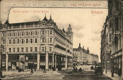 Kictiid Palace Budapest, Hungary Postcard Postcard