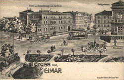 Greetings from Weimar Germany Postcard Postcard