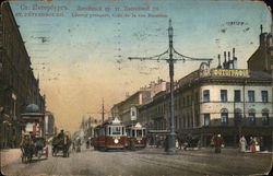 St. Petersbourg. Liteiny prospect. Coin de la rue Basseine St. Petersburg, Russia Postcard Postcard