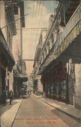 Obispo or Pimargall Street Postcard