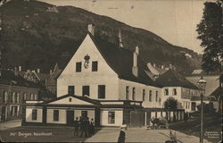 Bergen, Raddhuset. Bergan, Norway Postcard Postcard