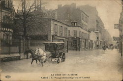 La Crue de la Seine Postcard