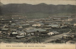 View of Town Salina Cruz, Mexico Postcard Postcard