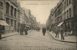 Rue de la Fontaine Postcard