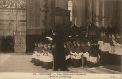 DAUVANT - Une Maitrise d'Enfants Luxembourg, Luxembourg Postcard Postcard