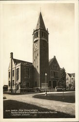 Cite Universitaire - Pavillon Central de la Foundation Deutsch de la Meurthe Postcard