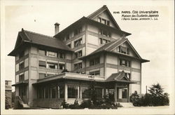 Cite Universitaire - Maison des Etudiants Japonais Postcard