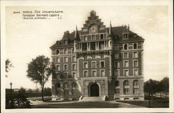 PARIS - Cite Universitaire Fondation Biermant-Lapotre- (Gueritte, architecte). France Postcard Postcard