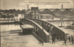 Saint Nazaire - Swing Bridge Postcard