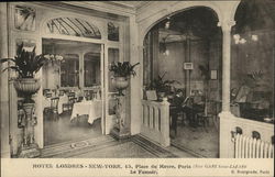 Hotel Londres - New-York Postcard