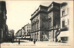 Le Theatre, Rue de la Station Postcard