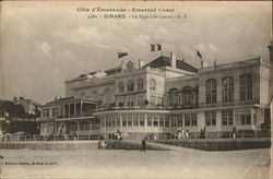 High-Life Casino Dinard, France Postcard Postcard