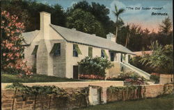 The Old Tucker House, Bermuda St. George's, Bermuda Postcard Postcard