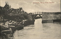 Cut Bridge, Ireland Island, Bermuda Postcard Postcard