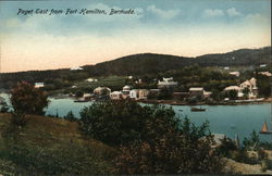 Paget East From Fort Hamilton Bermuda Postcard Postcard