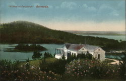 A View at Fairylands. Hamilton, Bermuda Postcard Postcard