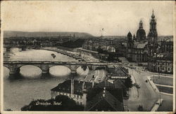 Dresden. Total. Germany Postcard Postcard