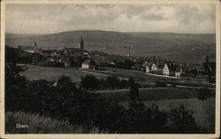 View of Town Postcard