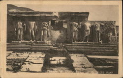 Theatre of Dionysus - Bas Relief Athens, Greece Greece, Turkey, Balkan States Postcard Postcard