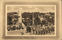 Unveiling Tercentenary Monument, St George's, Bermuda St. George's, Bermuda Postcard Postcard