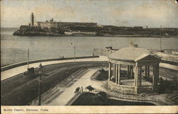 View of Morro Castle Postcard