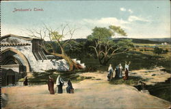 Jeroboam's Tomb Israel Middle East Postcard Postcard