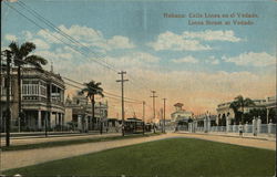 Linea Street at Vedado Postcard