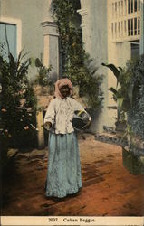 Cuban Beggar Postcard Postcard