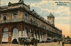 Tacon Market Havana, Cuba Postcard Postcard