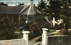 Old "Hunt Holme", Bermuda. Postcard Postcard