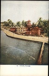 Colon, Panama Postcard Postcard