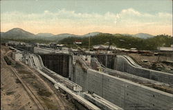 What President Wilson will See on His Visit to Panama Canal in June. Postcard Postcard