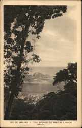 Rodrigo de Freitas Lagoon Postcard