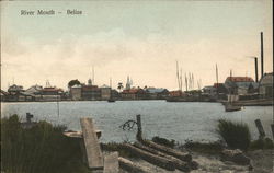 River Mouth Postcard