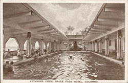 Galle Face Hotel - Swimming Pool Postcard