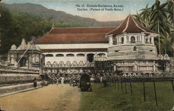 Dalada Maligawa, Kandy, Ceylon (Palace of Tooth Relic) Sri Lanka Southeast Asia Postcard Postcard